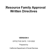 Online | Southeast Support Group: Understanding RFA and the Written Directives