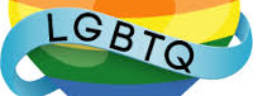 LGBTQ heart graphic
