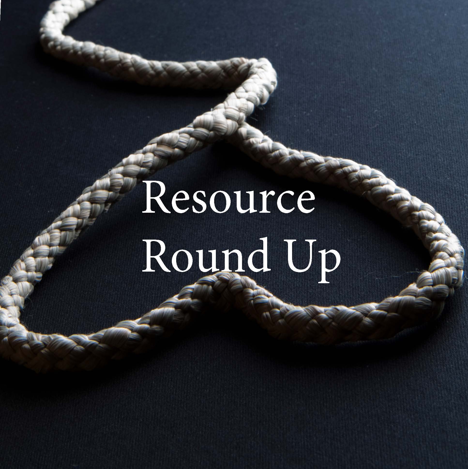 Online | Resource Round Up- Training & Support: