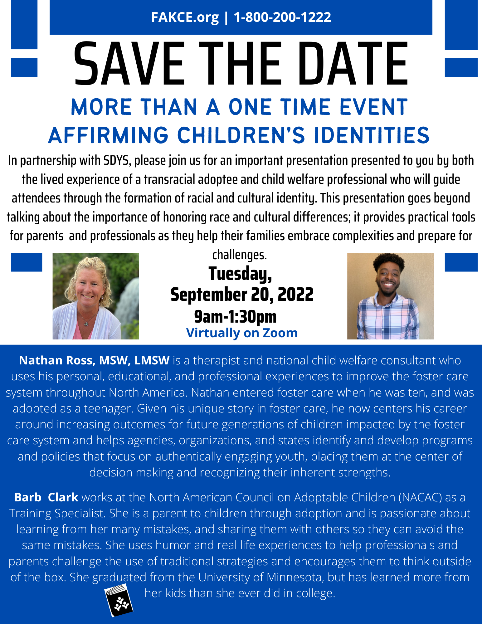 Online | More Than a One Time Event - Affirming Children's Identities