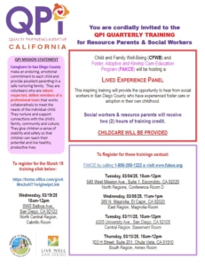 QPI March 2025 flyer